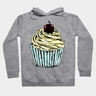 Cupcake Image Hoodie